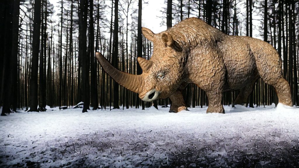 Woody Rhino Figure by Safari Ltd.