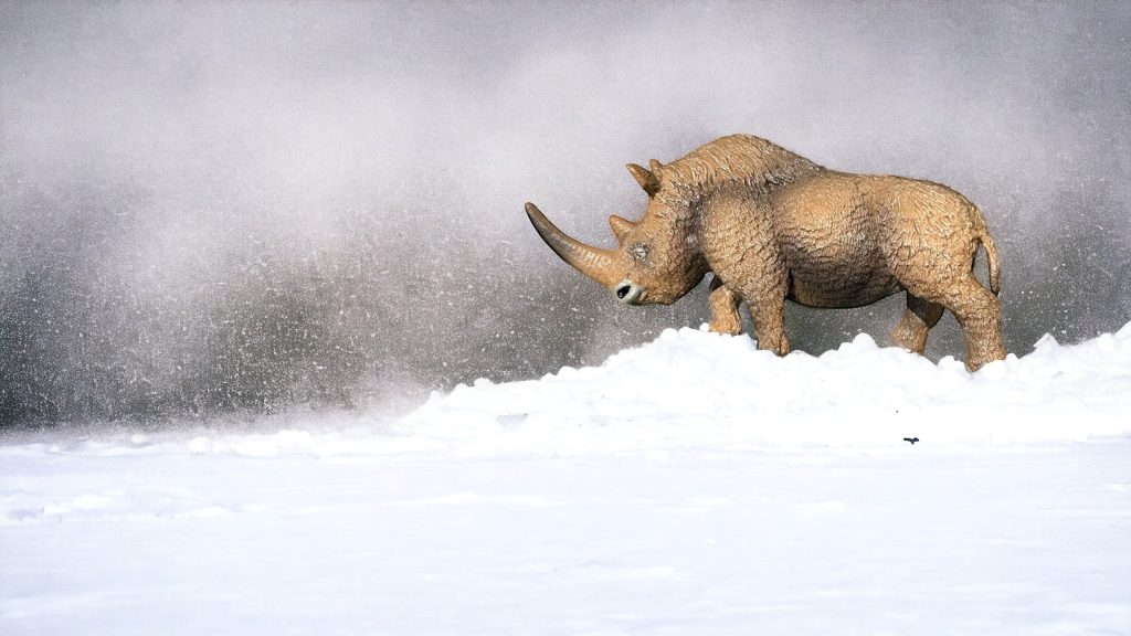 Woody Rhino Figure by Safari Ltd.