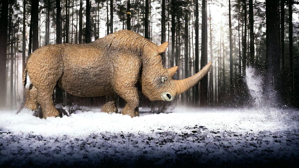 Woody Rhino Figure by Safari Ltd.