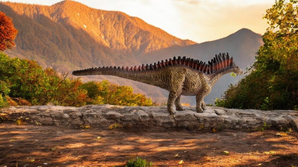 Amargasaurus Figure by Schleich.
