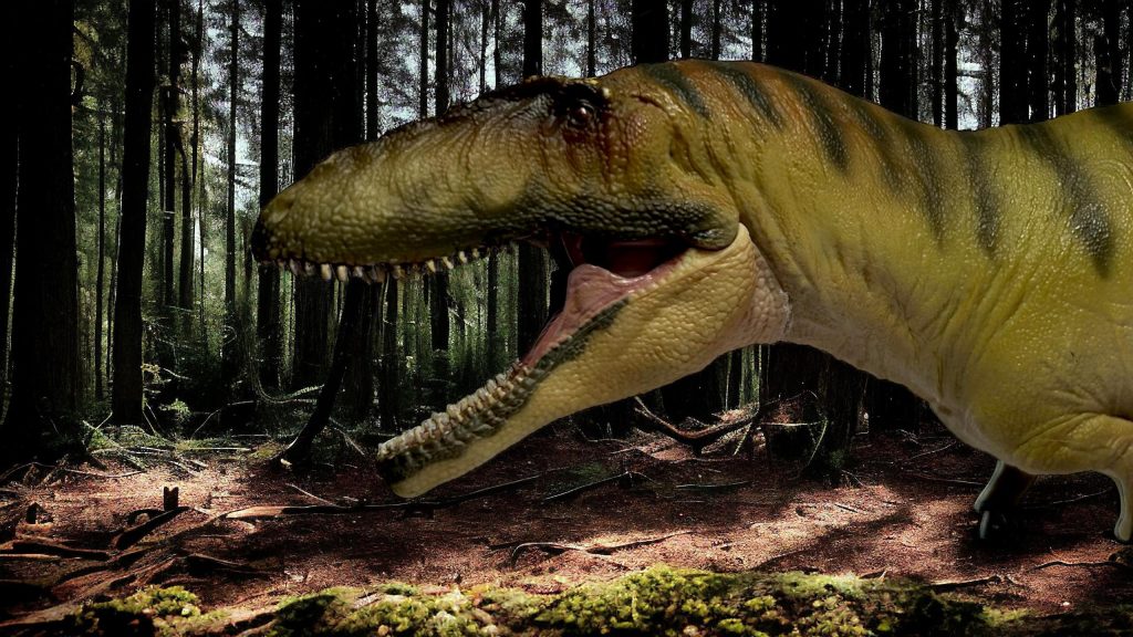 Carcharodontosaurus Figure by PNSO.
