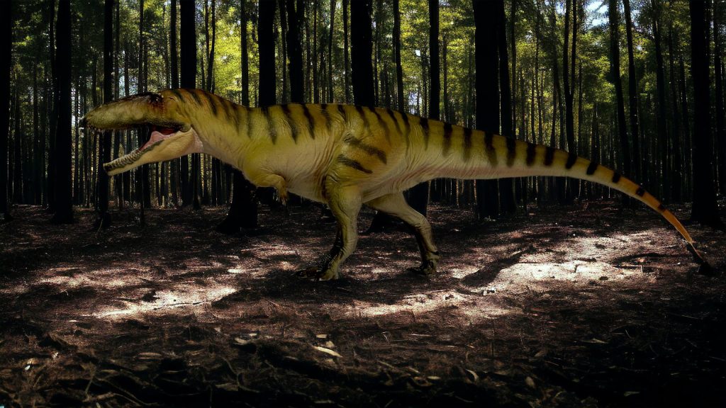 Carcharodontosaurus Figure by PNSO.