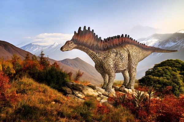 Amargasaurus Figure by Schleich.