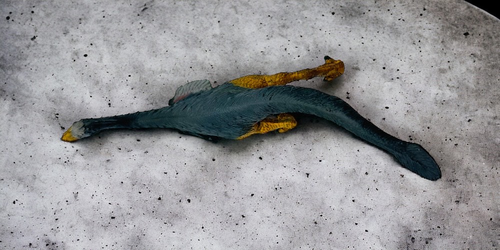 Gallimimus Figure by Schleich.