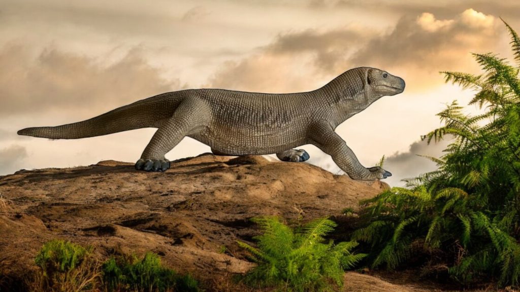 Comodo Dragon by Schleich.