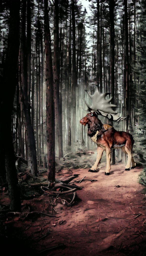 Megaloceros Figures.
