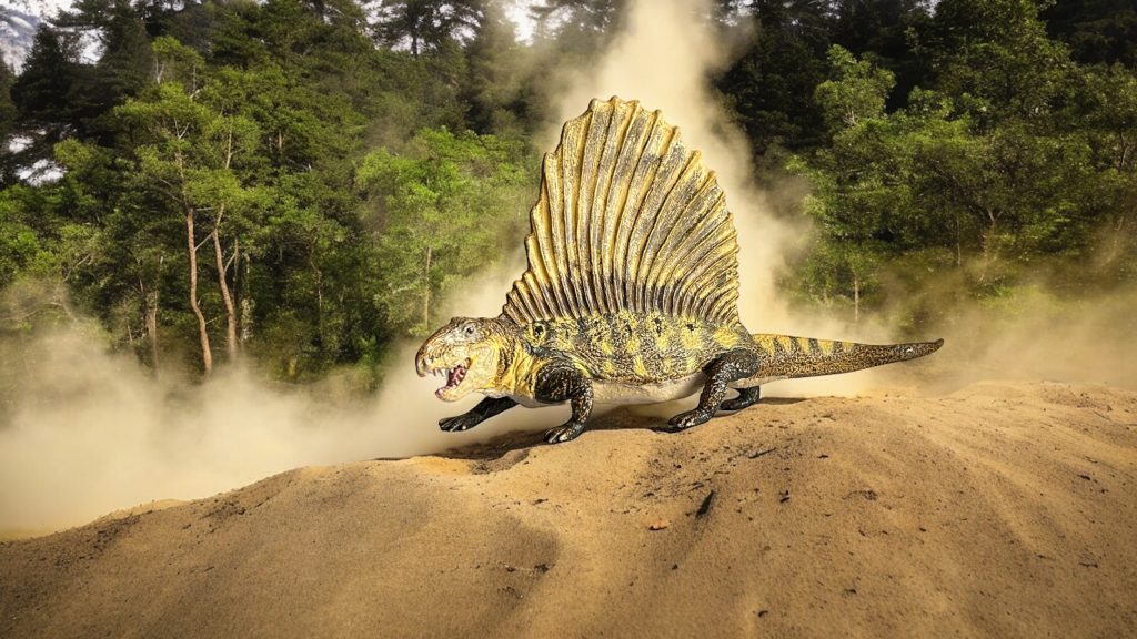 Dimetrodon Figure by Safari Carnegie.