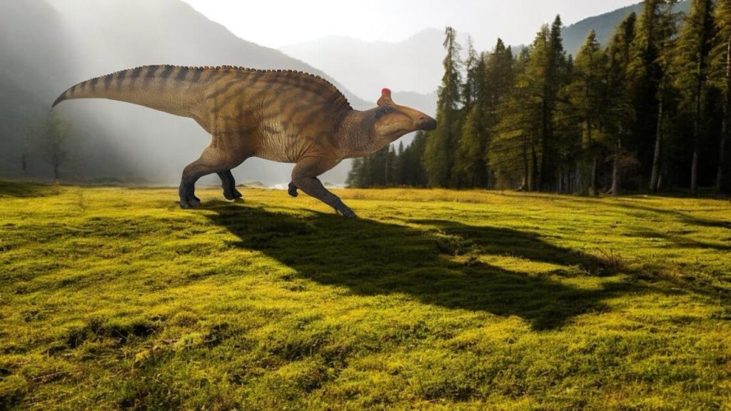 Edmontosaurus Figure by PNSO.